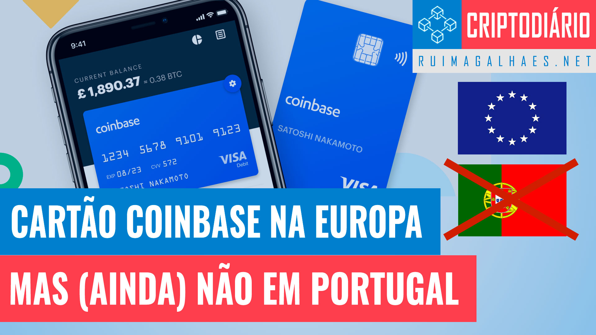 Cartão Coinbase na Europa Mas (Ainda) Não em Portugal ...